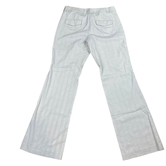 Express Editor Plaid Checked Trousers Pants Gray Size 6 - Picture 2 of 9